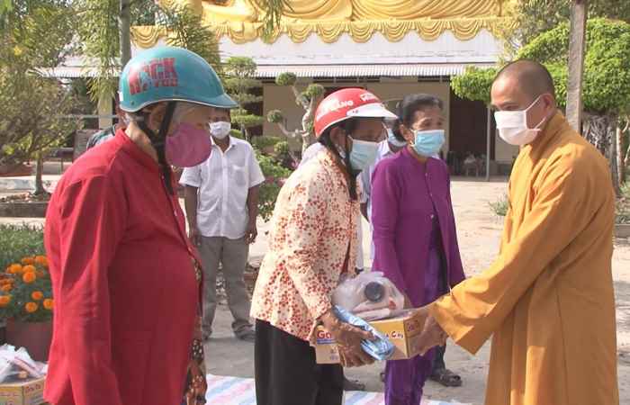Đại đức Thích Trung Thạnh lan toả tấm lòng thiện nguyện