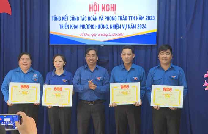 Kế Sách: Huyện đoàn tổng kết năm 2023