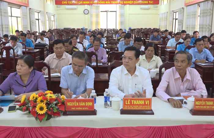 Mỹ Tú: Sơ kết công tác Tuyên giáo và hoạt động Ban Chỉ đạo 35 quý I năm 2024