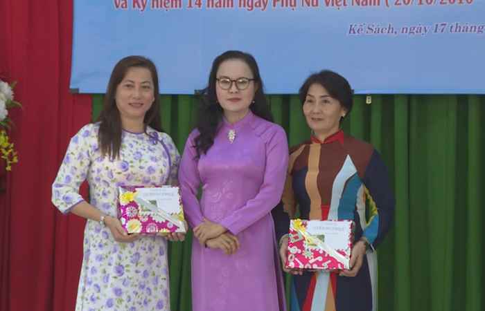 Hội LHPN huyện Kế Sách họp mặt 20-10