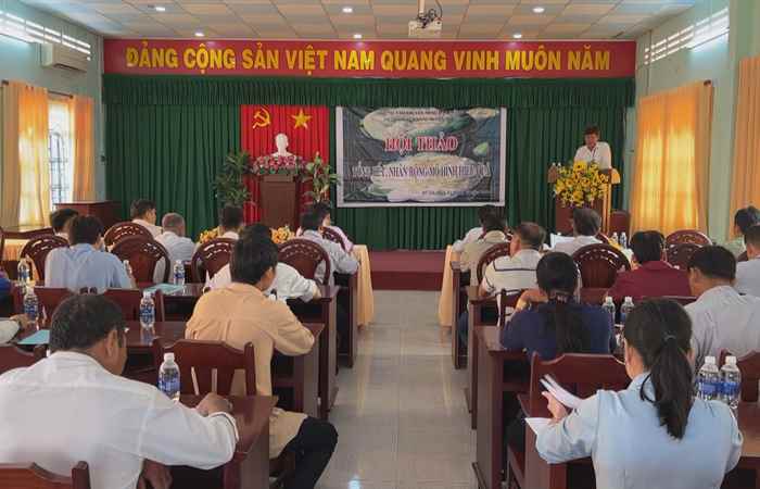 Mỹ Tú: Hội thảo tổng kết nhân rộng các mô hình hiệu quả 