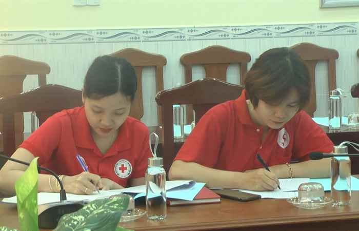Hội Chữ thập đỏ huyện Mỹ Xuyên tổng kết năm 2022
