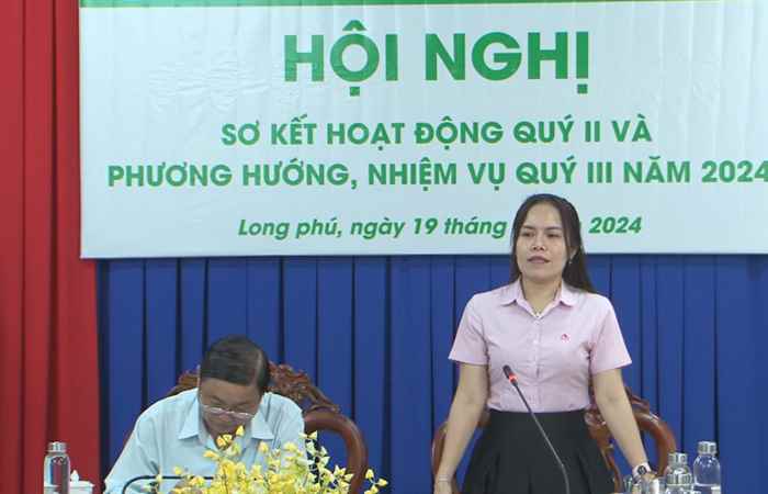 Long Phú: Ngân hàng Chính sách xã hội Sơ kết quý II năm 2024