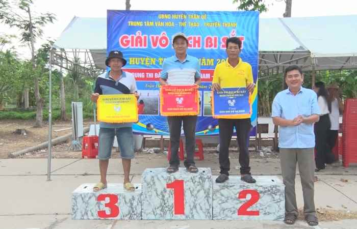 Giải vô địch bi sắt huyện Trần Đề năm 2024