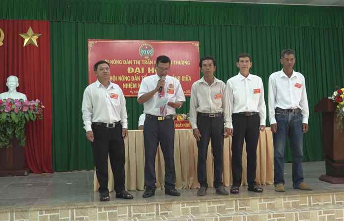 Đại hội điểm Chi hội Nông dân Tổ dân phố Giồng Giữa, nhiệm kỳ 2023 - 2028