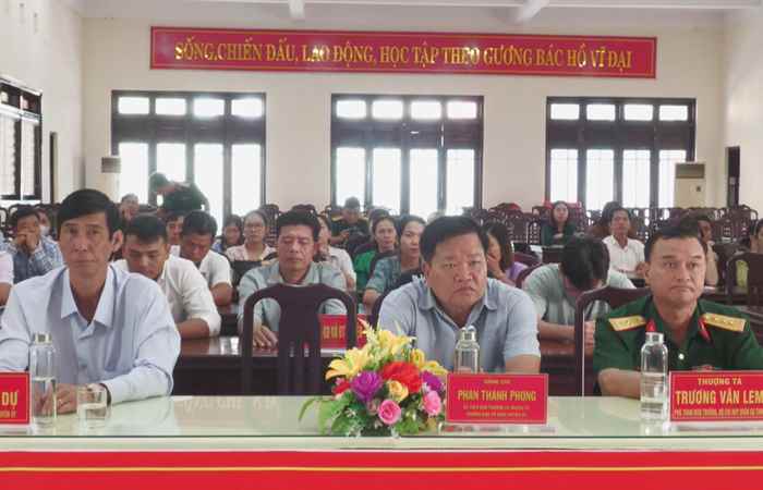 THnahj Trị: Bồi dưỡng kiến thức quốc phòng, an ninh cho đối tượng 4