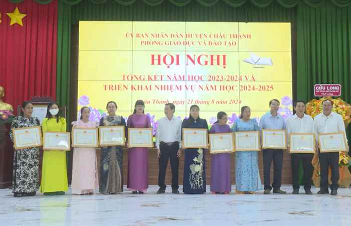 Châu Thành: Tổng kết năm học 2023-2024