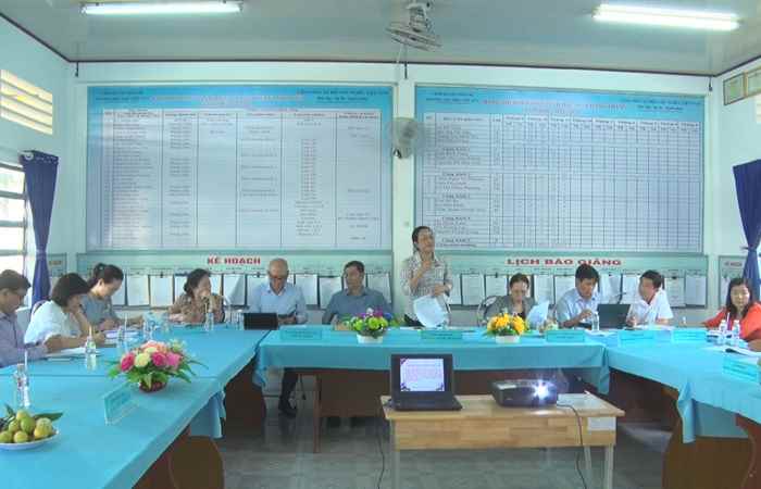 Hội đồng Dân tộc Quốc hội khảo sát tình hình thực hiện chính sách giáo dục tại Trần Đề