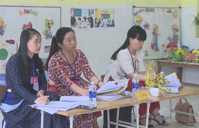 Vĩnh Châu: Phòng GD&ĐT tổ chức hội thi Giáo viên dạy giỏi cấp học Mầm non  