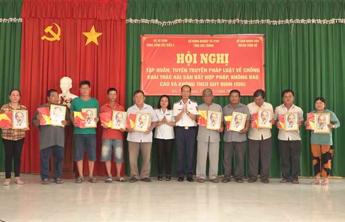 Tập huấn, tuyên truyền pháp luật về chống khai thác thủy sản bất hợp pháp