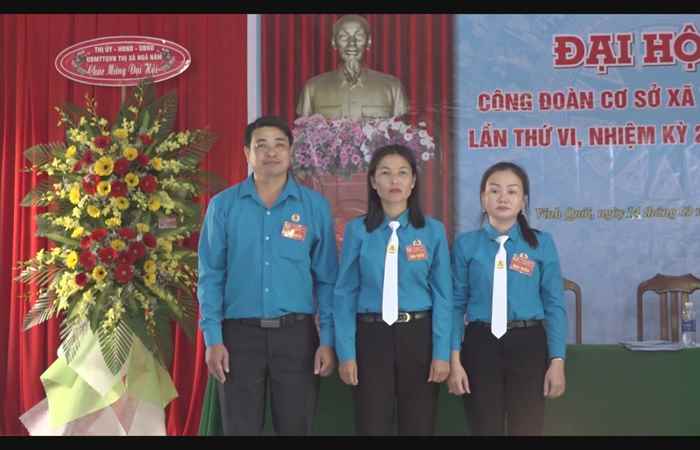 Ngã Năm: Đại hội điểm Công đoàn cơ sở xã Vĩnh Quới