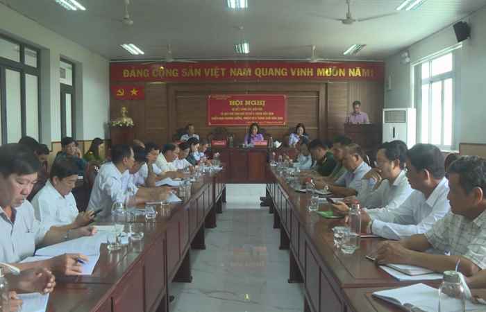 Châu Thành: Ban Dân vận Huyện ủy sơ kết 6 tháng đầu năm 2024