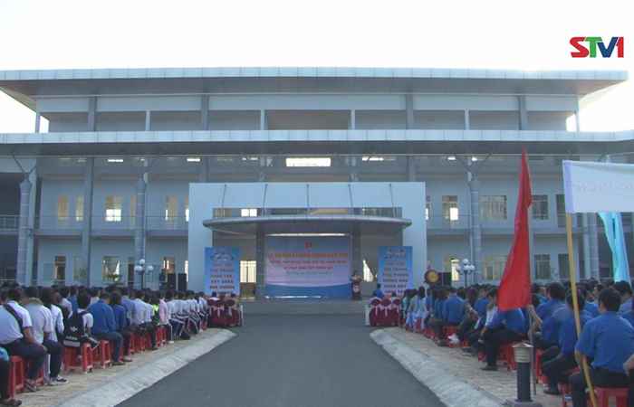 Tỉnh đoàn Sóc Trăng ra quân Tháng thanh niên năm 2018