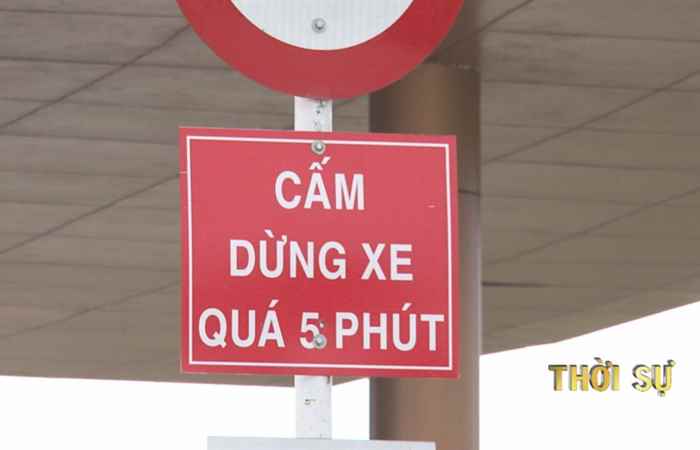 Tình hình tại trạm BOT Sóc Trăng sau khi có biển cấm dừng 05 phút