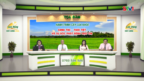 Chương trình tọa đàm Hành trình cây lúa khỏe: Canh tác - Thời tiết và sự bộc phát bệnh đạo ôn 24-11-2016