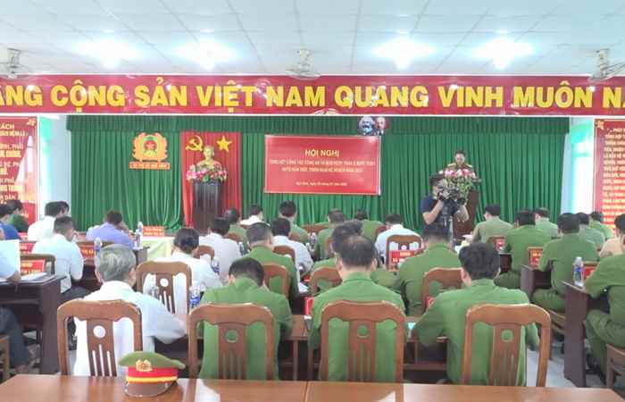  Công an thị xã Ngã Năm tổng kết năm 2022
 