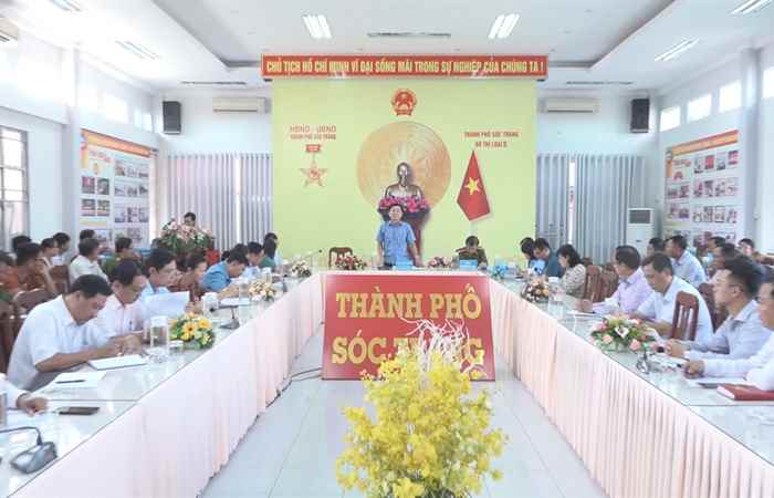 TP. Sóc Trăng phát động phong trào thi đua đẩy nhanh tiến độ triển khai Đề án 06