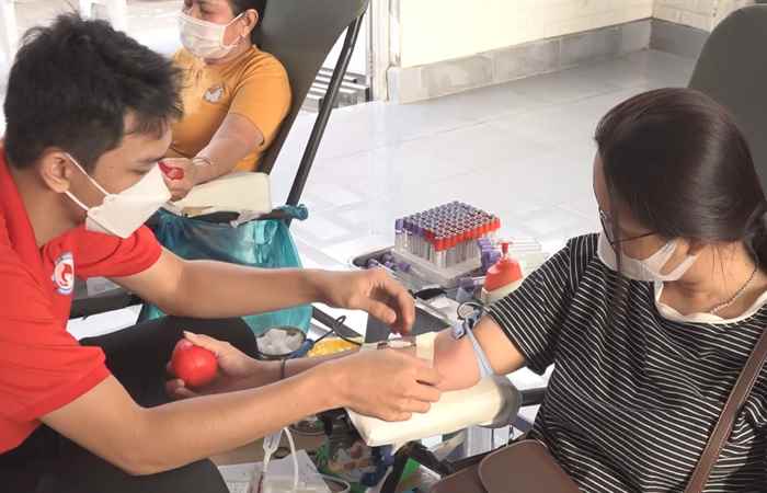 TP. Sóc Trăng: Hiến máu tình nguyện đợt 1 năm 2023