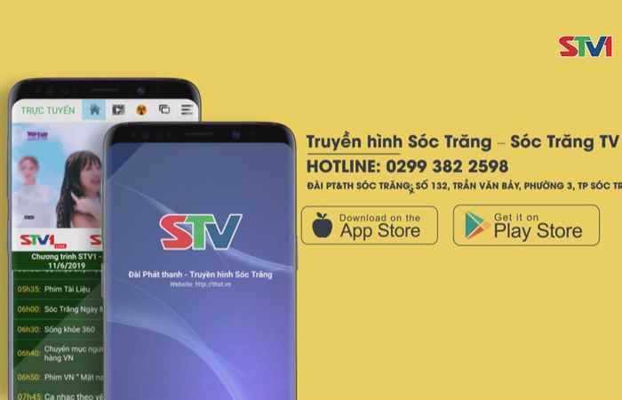 Trailer giới thiệu về App Android và iOS xem truyền hình Sóc Trăng