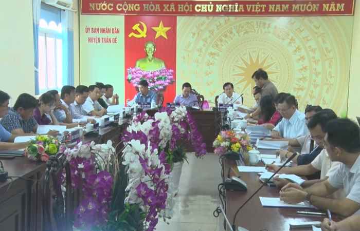 Trần Đề tổ chức lấy ý kiến Đồ án điều chỉnh Quy hoạch chung xã Thạnh Thới An