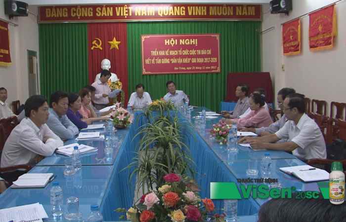 Triển khai Cuộc thi báo chí viết về tấm gương “Dân vận khéo” giai đoạn 2017-2020