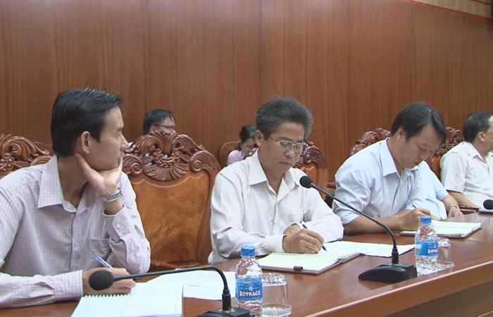 UBND tỉnh họp bàn phương án cụm công nghiệp trên địa bàn huyện Kế Sách