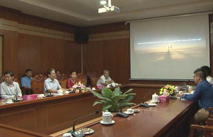 UBND tỉnh Sóc Trăng làm việc với Công ty Envision Energy (Trung Quốc)