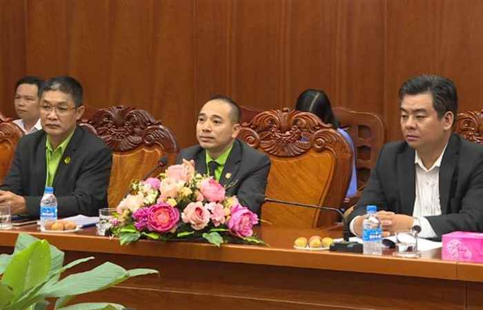 UBND tỉnh Sóc Trăng tiếp và làm việc với tập đoàn Vicky