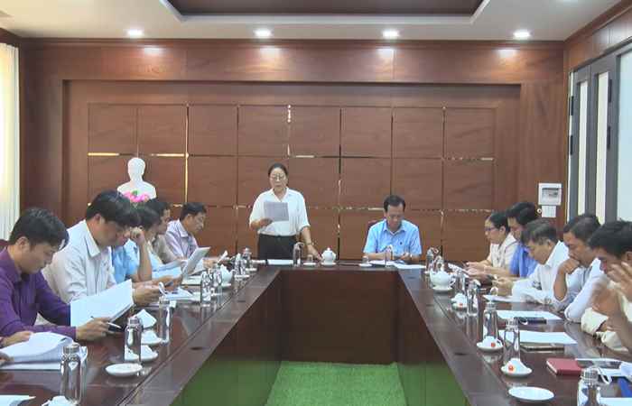Vĩnh Châu: Họp Ban Chỉ đạo Kỳ thi Tốt nghiệp THPT 2024