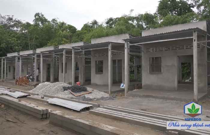 Xây dựng khu dân cư cho hộ Khmer nghèo 